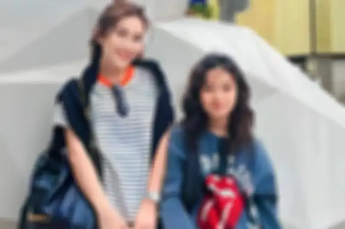 Ayu Ting Ting dan Bilqis Khumairah Razak 