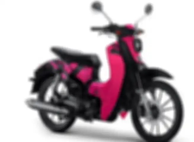 Bebek retro GPX POPz 125, yang berasal dari Thailand.