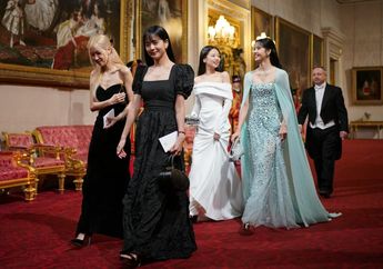 Makan Malam Bersama Raja Charles III, BLACKPINK Jadi Tamu Kehormatan di Istana Buckingham Inggris