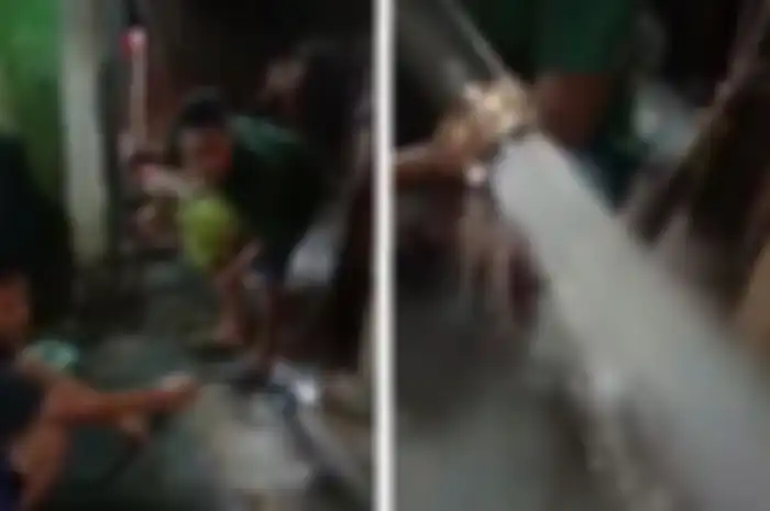Viral video dua pria terbakar saat mau buktikan tabung LPG 3 kg karena merasa ditipu
