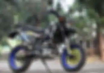 Modif Motor Yamaha WR250X 2014 Tampang Kalem Sudah Sampai Flores