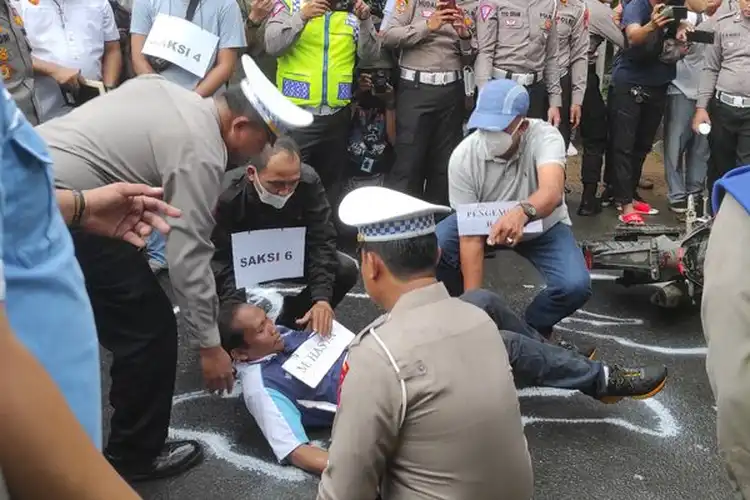 Update Kecelakaan Motor Hasya Mahasiswa UI, Penyidik Kasus Kena Sanksi Etik