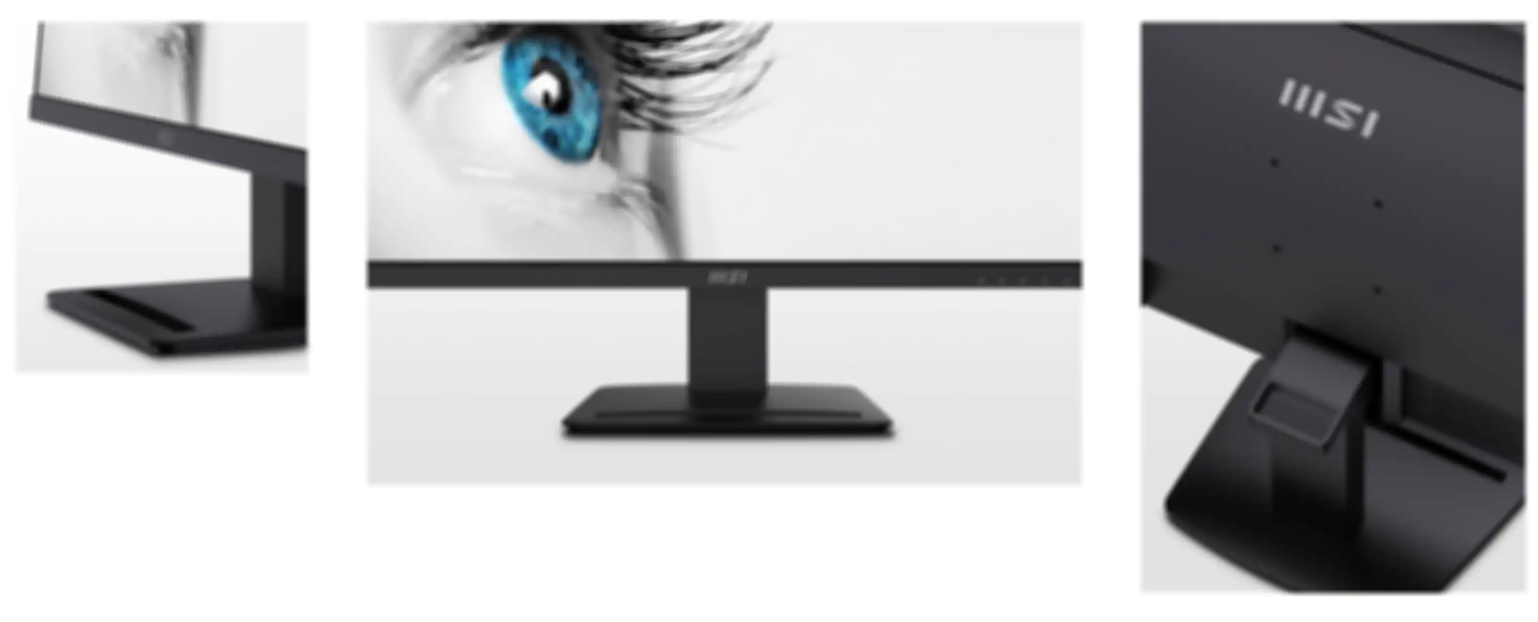 Tampilan dari dekat monitor MSI PRO MP273QV dengan Layar 2K.