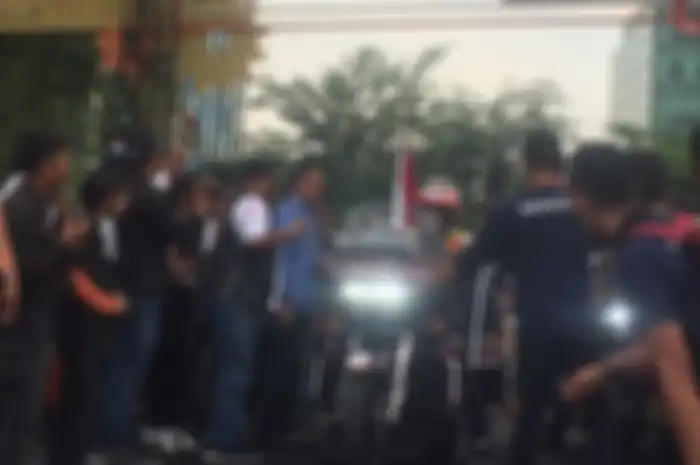 Penyambutan HDCI Indonesia Rally 2018 yang menempuh perjalanan 7.000 km