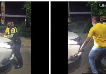 Pria Badan Tegap yang Terobos Pos Penyekatan di Karawang Akhirnya Minta Maaf ke Petugas Polisi