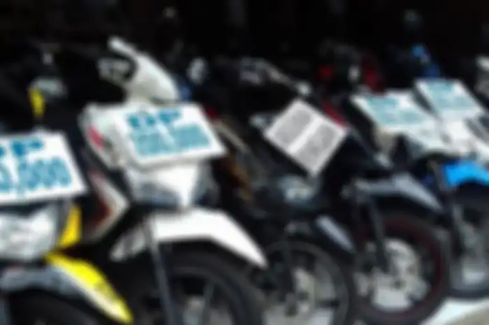 Ilustrasi dealer motor seken.