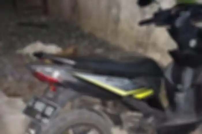 Motor Honda BeAT yang dicuri
