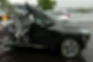 Kondisi mobil Chacha Sherly usai kecelakaan di tol Solo-Semarang