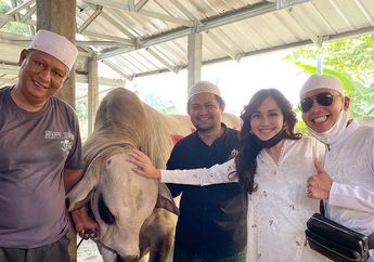 Berukuran Jumbo Berwarna Putih, Sapi Ayu Ting Ting Sempat Ngamuk saat Hendak Disembelih