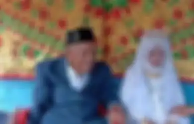 Meski Langkahnya Tertatih, Kakek 103 Tahun Ini Masih Semangat Menikahi Gadis Pujaannya yang Umurnya Terpaut 73 Tahun, Saat Ditanya Malam Pertama Begini Jawabannya