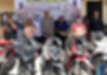 Hilang Dicuri, 10 Unit Motor Sitaan Dikembalikan ke Pemiliknya Oleh Polresta Jayapura Kota