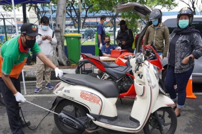Cukup dari rumah cek lokasi uji emisi ada di mana, langsung lihat di HP.
