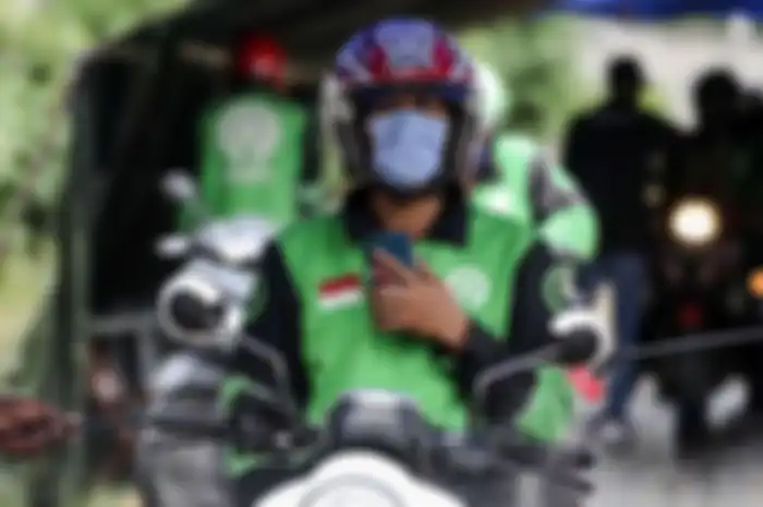 Ilustrasi ojek online (ojol).
