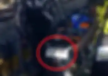 Bikin Ngakak Motor Pakai Pelat Nomor Mona Lisa Kena Tilang Polisi di Surabaya