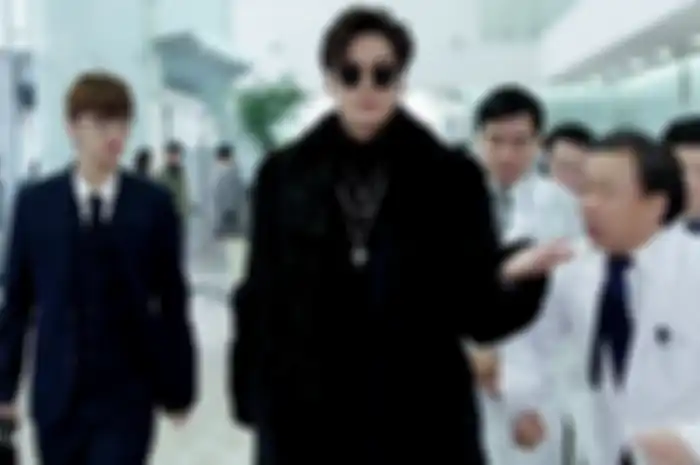 Ilustrasi kaya raya sedang berbelanja (Lee Min Ho dalam drama The Legend of The Blue Sea)