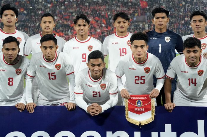 Timnas Indonesia Vs Vietnam dalam laga ketiga Grup B ASEAN Cup 2024 di Viet Tri Stadium, Phu Tho, Minggu (15/12/2024).