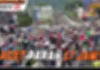 Video Macet Parah Jalur Puncak Liburan Kemarin, Jadi Lautan Helm