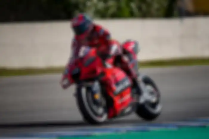 Francesco Bagnaia melesat jadi yang tercepat di FP4 Spanyol 2022