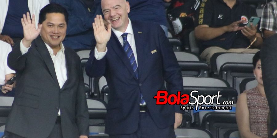 Gianni Infantino Puji Indonesia, Erick Thohir Ungkap Jasa Presiden FIFA