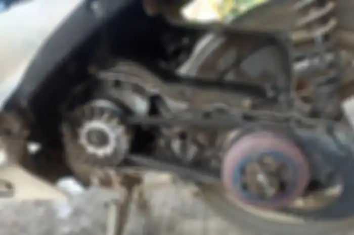 Ilustrasi cvt motor matik.