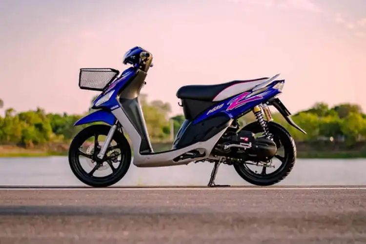 Menolak Tua, Yamaha Mio Lawas Diberi Modifikasi Minimalis Bertabur Aksesoris