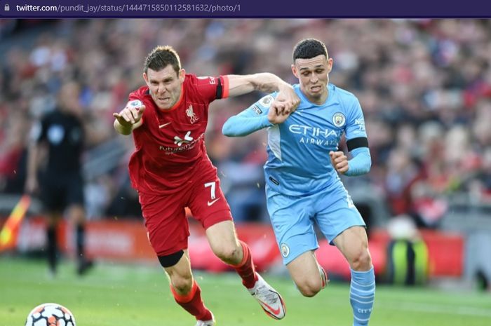 Liverpool dan Manchester City perlu bersiap karena 9 April akan menjadi tanggal krusial perebutan gelar juara Liga Inggris 2021-2022.