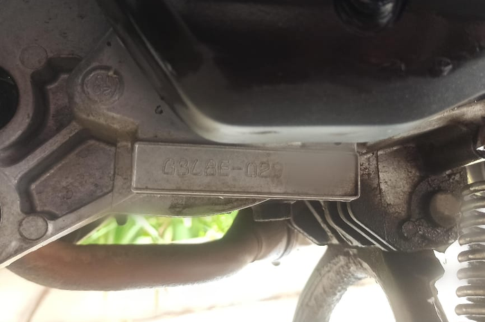 Nomor mesin Yamaha NMAX