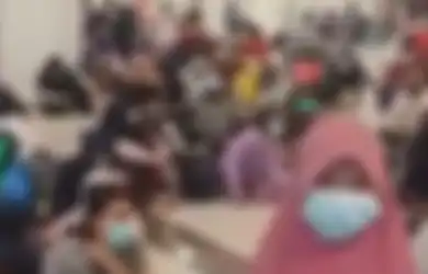 'Jakarta Memasuki Fase Amat Genting', Wisma Atlet Penuh hingga Banyak Pasien Covid-19 Lesehan di Lantai untuk Antre Kamar Inap