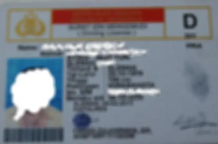 SIM D untuk pengendara berkebutuhan khusus.