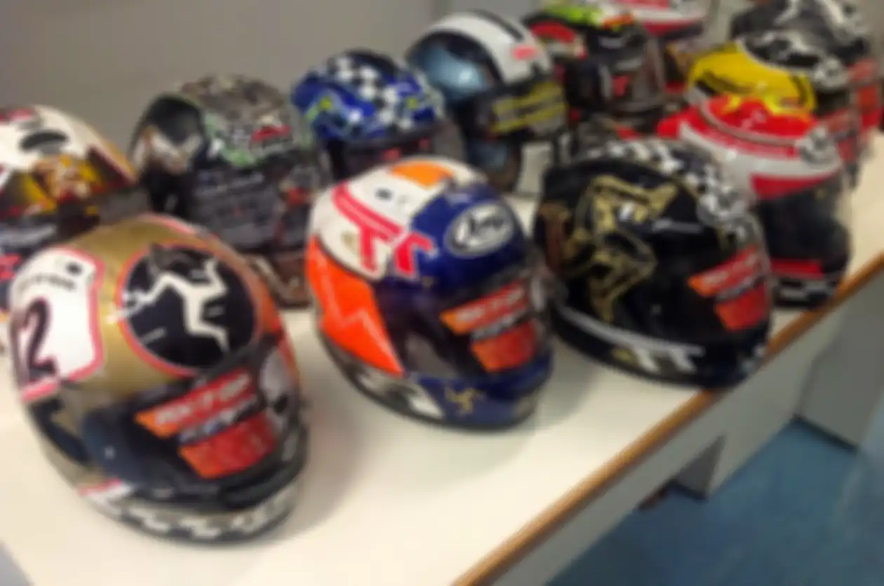 Koleksi helm Luca Tavecchio