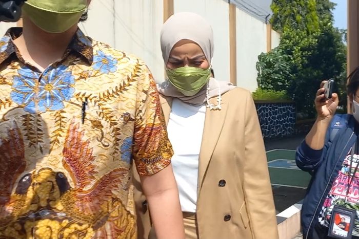 Olla Ramlan saat Grid.ID temui di PA Jakarta Selatan, Senin (23/5/2022).