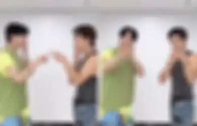 Sering Dibilang Anak Kembar, Jeno NCT dan Eric THE BOYZ Challenge Lip Gloss Bareng!