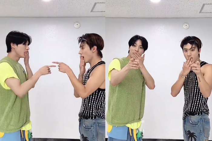 Jeno NCT dan Eric THE BOYZ