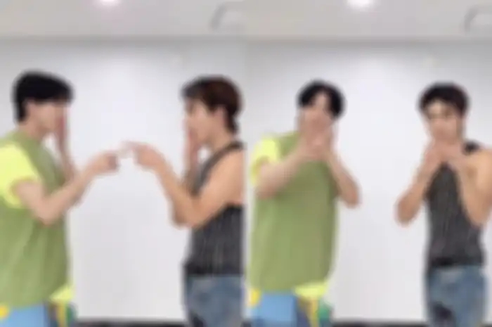 Jeno NCT dan Eric THE BOYZ