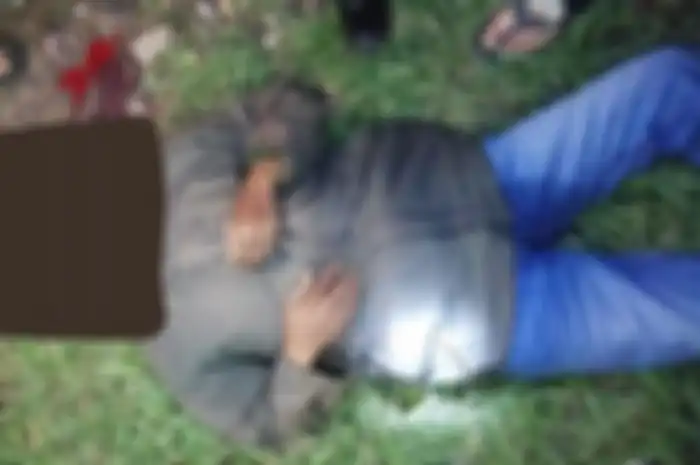 Polisi korban pembunuhan di Depok, Jawa Barat.