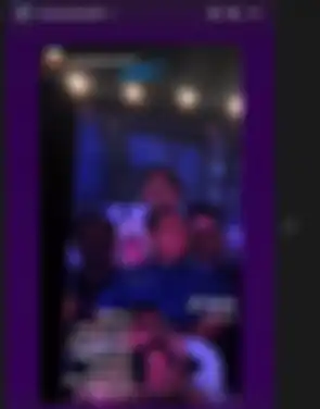 Prabowo Subianto di konser Dewa 19 