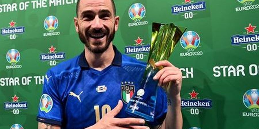 Makna Sindiran Makan Pasta Leonardo Bonucci kepada Timnas Inggris