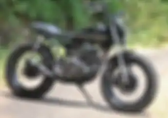 Flat Track Lebih Pas di Yamaha Scorpio 2007 Ini, Tengok Modifikasinya..