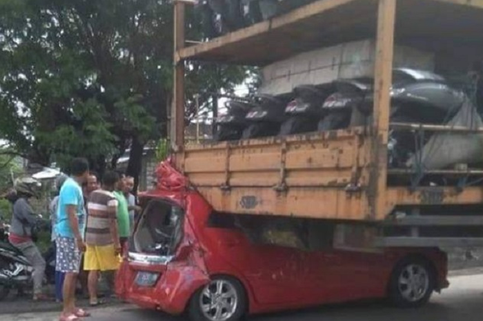 Kecelakaan di jalur Pantura, Pati Jawa Tengah.