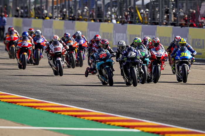 Berikut ini 10 pembalap MotoGP dengan jumlah balapan terbanyak, pembalap Petronas Yamaha SRT, Valentino Rossi berapa ya?