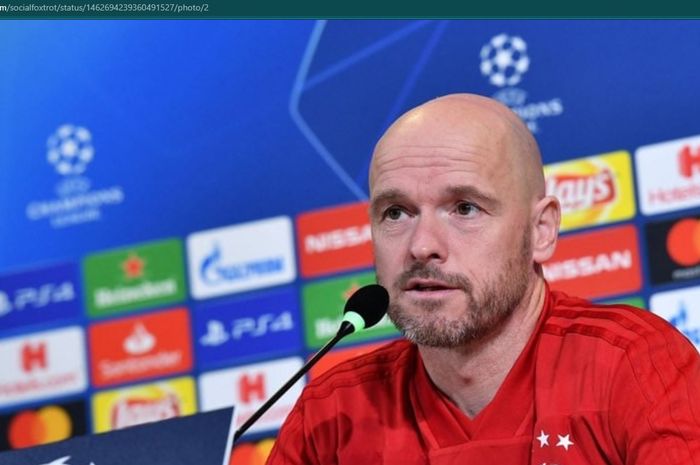 Pelatih Ajax, Erik ten Hag.