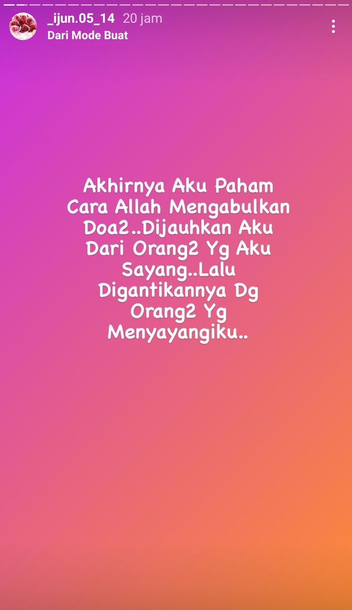 Unggahan ibunda Audi Marissa