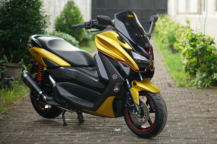 Bisa dilirik, paket body kit All New Yamaha NMAX, cuma Rp 2 jutaan!
