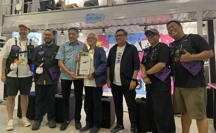 Majalah Bobo &amp; JICAF 2025 persembahkan Meet The Artist bersama Kak Yoyok, Ilustrator legendaris Majalah Bobo di kawasan Senayan, Jakarta Pusat pada Sabtu (4/10/2025).