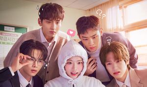 Sinopsis Drakor Absolute Value of Romance, Ketika Guru-guru Tampan di Sekolah Jadi Inspirasi Kim Hyang Gi&nbsp;Menulis Novel BL Populer&nbsp;