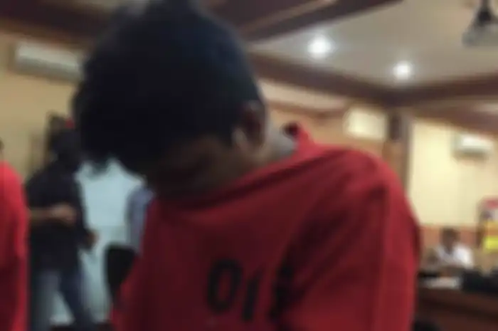 SH (27), pelaku penjambretan penumpang ojek online di Cempaka Putih.