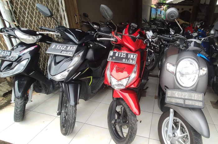 Ilustrasi. Yamaha Mio dan motor bekas Rp 4 jutaan bisa dibawa pulang.