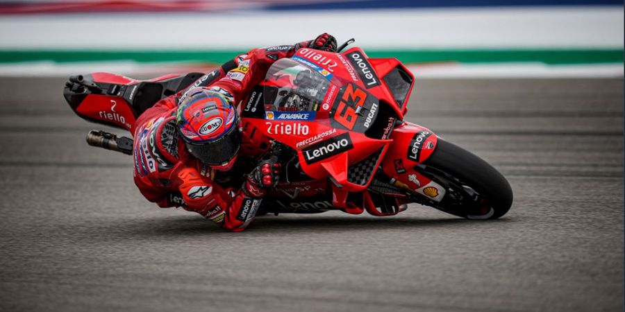 Hasil FP3 MotoGP Algarve 2021 - Beda 0,001 Detik, Bagnaia Ungguli Quartararo