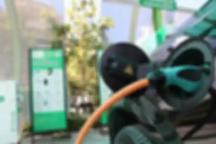 Ilustrasi mobil listrik