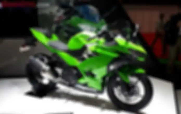 Kawasaki New Ninja 250 saat diperkenalkan di Tokyo Motor Show